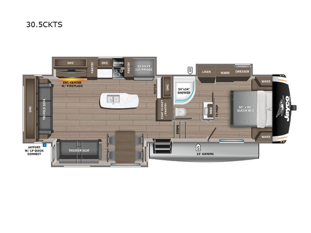 2023 Jayco Eagle HT 30.5CKTS in Travel Trailers & Campers in City of Montréal - Image 2