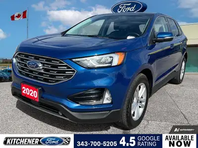 2020 Ford Edge SEL LEATHER | PANORAMIC MOONROOF | ADAPTIVE CR...