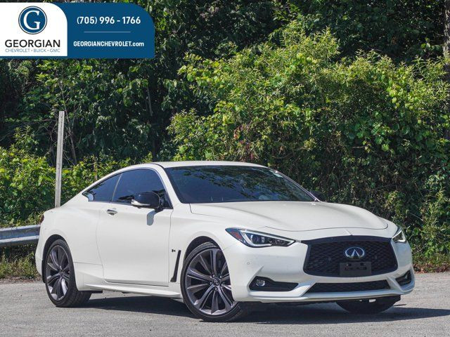 2022 INFINITI Q60 Red Sport I-LINE- Sunroof - Heated Seats - AWD in Cars & Trucks in Barrie