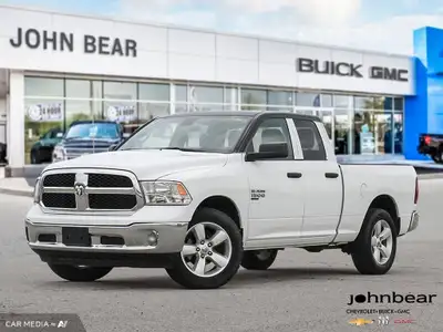2022 Ram 1500 Classic Tradesman LOCAL TRADE | CLEAN CARFAX 20 x 8 Aluminum Wheels, Bright Front Bump...