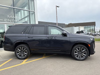 The 2023 Cadillac Escalade Sport Platinum stands out in Galactic Grey Metallic with 22-inch 12-spoke... (image 8)