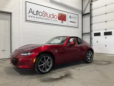 // JAMAIS ACCIDENTÉ! //Ce Mazda MX-5 RF RF GT**CUIR**MAGS**CAMERA RECUL**BOSE**NAVI** 2022, affichan...