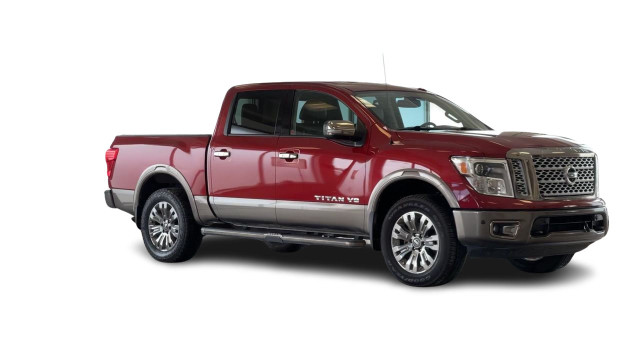 2019 Nissan Titan Platinum Reserve Two-Tone Heated Leather, Nav, in Cars & Trucks in Regina - Image 2