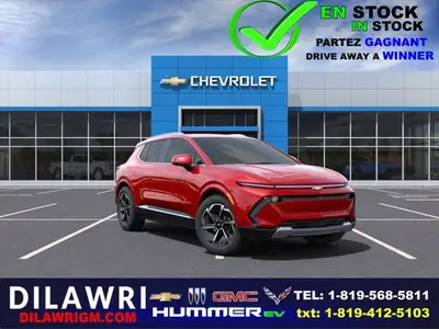 This Chevrolet Equinox EV boasts a Electric engine powering this Automatic transmission. WIRELESS CH...
