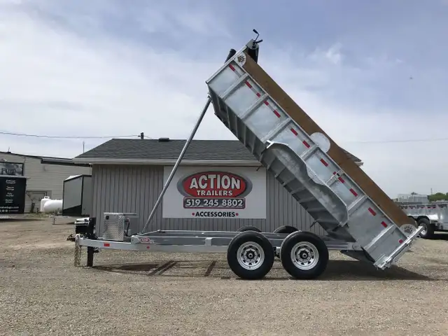 2025 ACTION SERIES MENNONITE MADE DUMP TANDEM AXLE ACTION SERIES in Cargo & Utility Trailers in Hamilton - Image 7