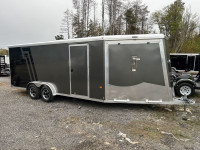 SALE ON NOW - Aluminum Enclosed Snowmobile Trailers