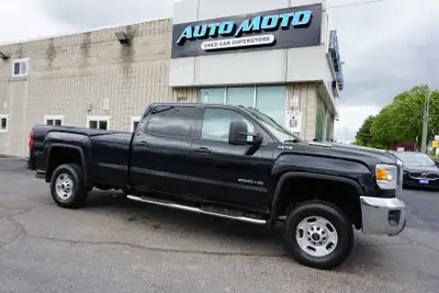 SAFETY INCLUDED FREE ACCIDENT Very Clean GMC Sierra 2500HD Duramax Crew 4x4 6.6L V8 Diesel with Auto...