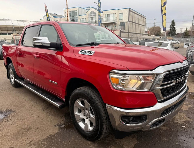 2022 RAM 1500 BIG HORN CREW 4X4 SHORT BOX WE FINANCE ALL CREDIT in Cars & Trucks in Edmonton - Image 3