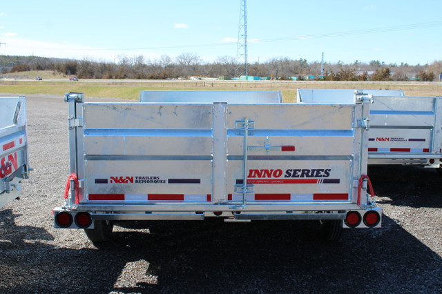 2024 N & N ID82168G14K 82x14 Dump Trailer in Cargo & Utility Trailers in Trenton - Image 2