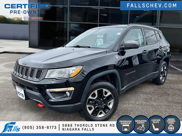 2018 Jeep Compass Trailhawk LEATHER,NAV,4X4,SUNROOF in Cars & Trucks in St. Catharines