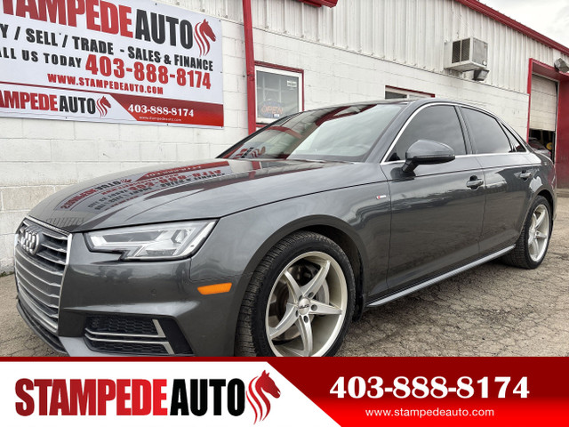 2017 Audi A4 TECHNIK | QUATTRO | 2.0L | AFTERMARKET RIMS | HEATE in Cars & Trucks in Calgary