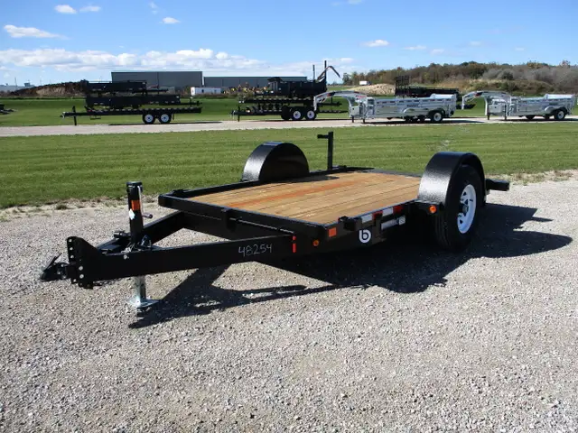 2025 Canada Trailers Single Axle Gravity Tilt Trailers 7,000 lbs in Cargo & Utility Trailers in Barrie - Image 2