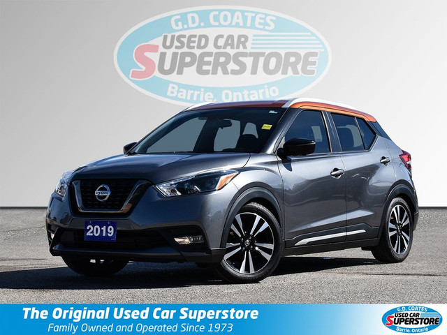 2019 Nissan Kicks SR ~Heated Leather~Bluetooth ~Camera ~Alloy Wh in Cars & Trucks in Barrie