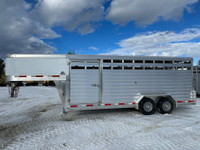 2023 Exiss STK7020 livestock trailer