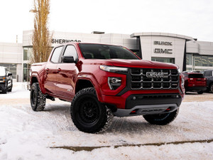 2024 GMC Canyon AT4 | 1.5 Readylift Level | KMC Wheels | K03 Tires | Black Out Package