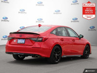 Recent Arrival! New Price! Odometer is 1369 kilometers below market average! Red 2024 Honda Civic Sp... (image 4)