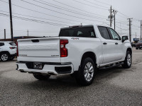 2020 Chevrolet Silverado 1500 4D Crew Cab Custom Summit White 6-Speed Automatic Electronic with Over... (image 3)