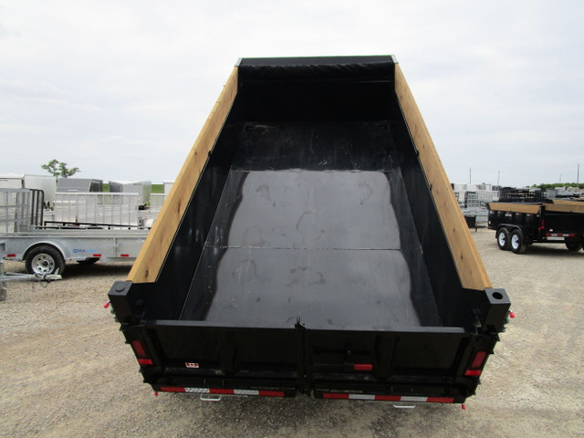 2024 Canada Trailers Heavy Duty Dump Trailers 9,900 lbs. GVWR! in Cargo & Utility Trailers in Barrie - Image 3