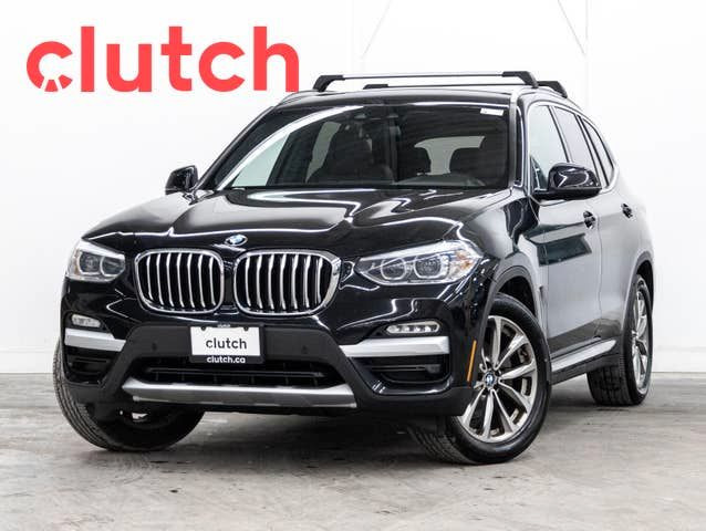 2019 BMW X3 xDrive30i AWD w/ Apple CarPlay, Nav, Heated Steering in Cars & Trucks in City of Toronto
