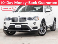 2017 BMW X3 xDrive28i AWD w/ Rearview Cam, Bluetooth Dual Zone A