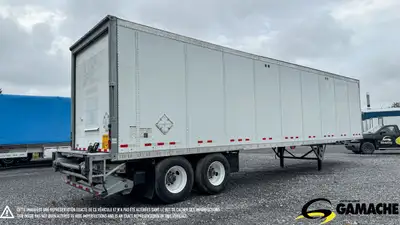 Trailer - # STOCK: R-36462 2019 WABASH 40' DRY VAN REMORQUE FERMÉ AVEC HAYON ÉLÉVATEUR 2019 WABASH 4...