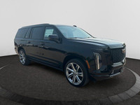 This 2025 Cadillac Escalade ESV in Black Raven is equipped with 4WD and Gas V8 6.2L/375 engine. The... (image 6)