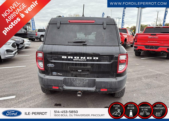 2022 Ford BRONCO SPORT BADLANDS 4X4, CUIR, SIÈGES CHAUFFANTS in Cars & Trucks in City of Montréal - Image 4