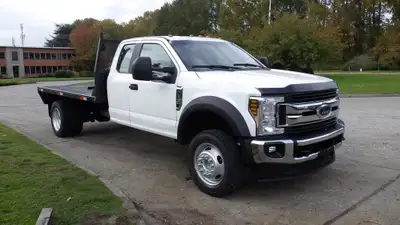 2019 Ford F-550 Flat Deck 4WD, 6.8L V10 SOHC 30V engine, 10 cylinder, 4 door, automatic, 4WD, cruise...