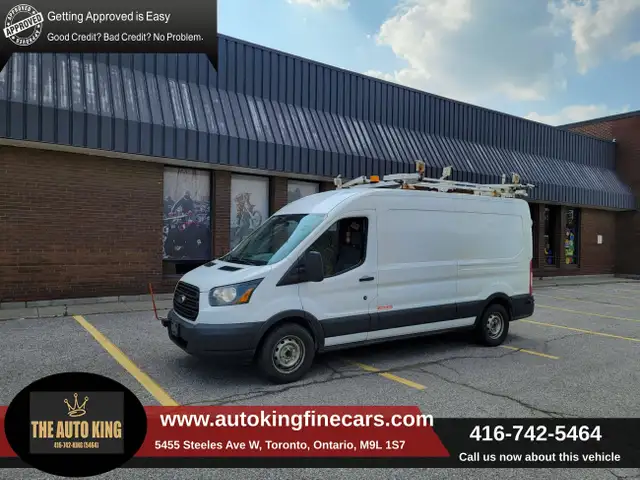 2015 Ford Transit Cargo Van MED ROOF!!! READY FOR WORK!!! in Cars & Trucks in City of Toronto - Image 2