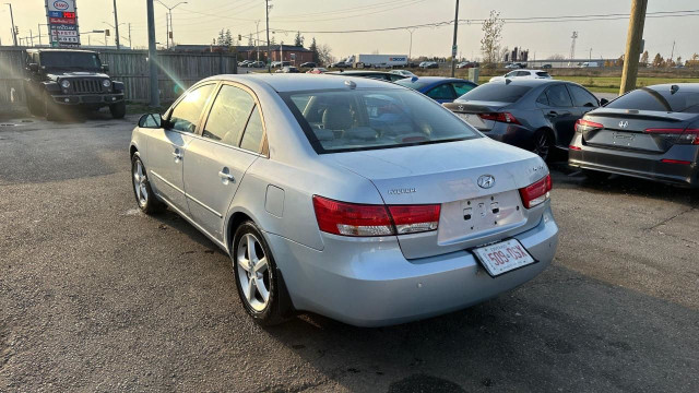 2008 Hyundai Sonata GLS, LEATHER, SUNROOF, 4 CYL, AUTO, CERTIFIE in Cars & Trucks in London - Image 3