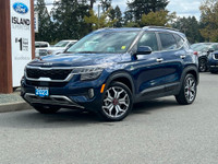 This 2023 Kia Seltos has a Blue exterior and Black seats with seating for 5. Equipped with a 1.6 L 4... (image 1)