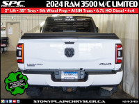 Experience uncompromising strength and luxury with this LIFTED 2024 RAM 3500 Limited 4x4 Mega Cab 6'... (image 3)