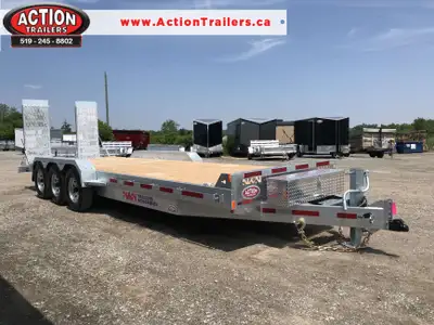 N&N 7' x 24' GALVANIZED CAR/ EQUIPMENT: ICH LOW PROFILE -TRI AXLE 22,500 GVWR! Upgrade to our N&N Ga...
