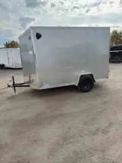 FOREST RIVER ULAFT 6X10 SINGLE AXLE BARN DOOR in Cargo & Utility Trailers in Kingston - Image 3