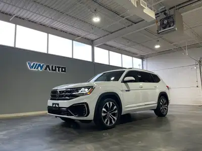2021 Volkswagen Atlas Execline 4MOTION R-Line 6 Seats! AWD 3.6L V6 engine with 276 horsepower and 26...