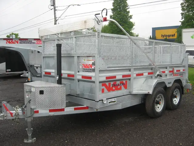 2025 N&N Dompeurs 6X12 ou 7X12 in Cargo & Utility Trailers in City of Montréal - Image 4