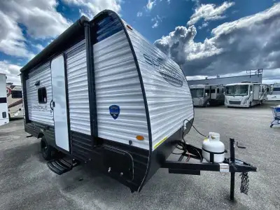 Keystone Springdale Classic Mini travel trailer 1800BH highlights: Bunk Beds Queen Bed Exterior Pass...
