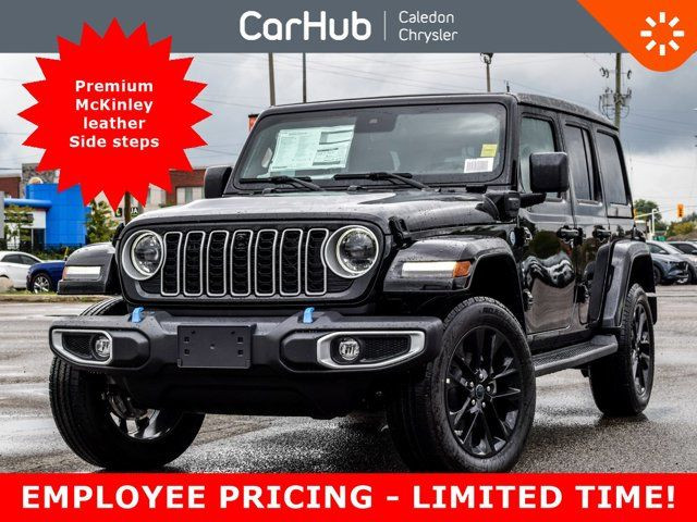 2024 Jeep Wrangler 4xe Sahara 4 Door Sky Roof Safety Pwr Frt in Cars & Trucks in Mississauga / Peel Region