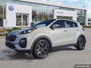 2021 Kia Sportage EX S AWD | Sunroof | Lane Assist | Carplay | Blind Spot Monitor | Push Start |