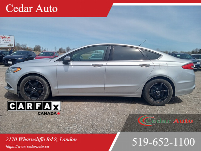 2017 Ford Fusion SE FWD | 1 YEAR POWERTRAIN WARRANTY INCLUDED in Cars & Trucks in London - Image 4