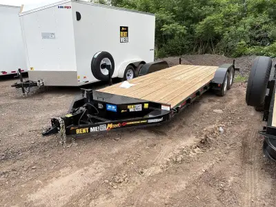 Need a car hauler trailer for a day, a week, or longer? Miska offers rugged, ready-to-go open & encl...