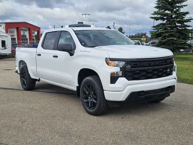 2025 Chevrolet Silverado 1500 Custom Blackout Pkg Safety Assist in Cars & Trucks in Red Deer - Image 3