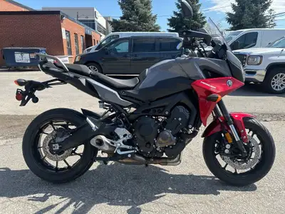 Check out this 2019 Yamaha Tracer 900 with only 511kms. NOT A MISPRINT !! Be sure to follow us on In...