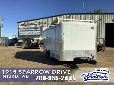INFO Contractor Enclosed Cargo Located in Nisku, Alberta. Price + GST. 102in. Wide Body Additional 6...