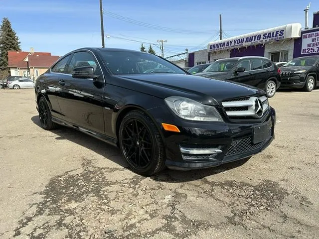 2012 MERCEDES BENZ C250 COUPE with astonishing 95,091 km’s!!!
