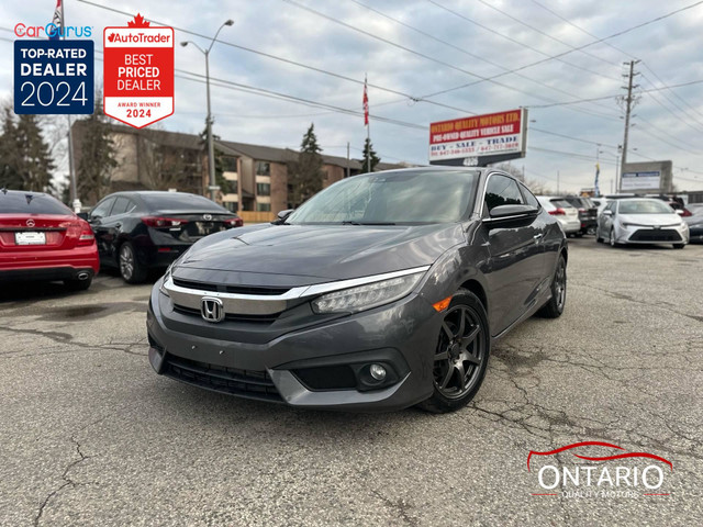 2017 Honda Civic Touring | Coupe | Fully Loaded! in Cars & Trucks in City of Toronto - Image 2