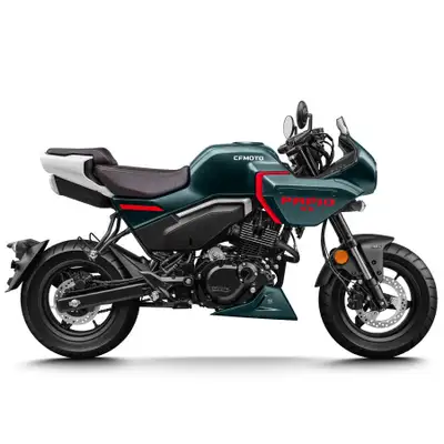 CFMOTO PAPIO SS 2025 Avec un design de moto rétro-sport qui rend hommage aux classiques des années 8...