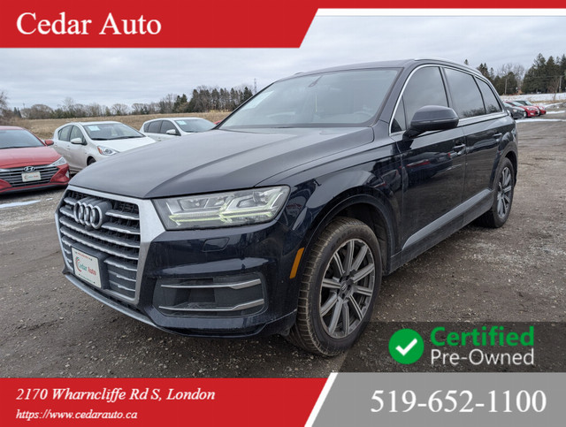 2017 Audi Q7 2 YEAR POWERTRAIN WARRANTY | 3.0T Technik | MANAGER in Cars & Trucks in London - Image 2