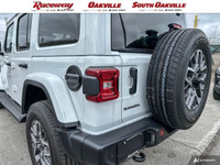 2025 JEEP WRANGLER 4-DOOR SAHARA 4X4 Bright White Black Mckinley Trimmed Seats 3.6L V6 Engine - Safe... (image 9)