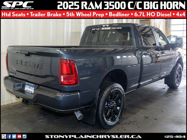 2025 RAM 3500 Big Horn 4x4 Crew Cab 6'4 in Cars & Trucks in St. Albert - Image 2